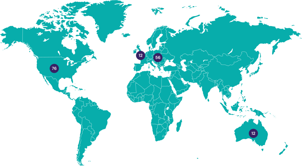 Our Global Reach Map